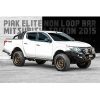 PIAK Non Loop Elite Front Bull Bar - Mitsubishi Triton MQ 2015 to 2018 - Image 2