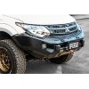 PIAK Non Loop Elite Front Bull Bar - Mitsubishi Triton MQ 2015 to 2018 - Image 3